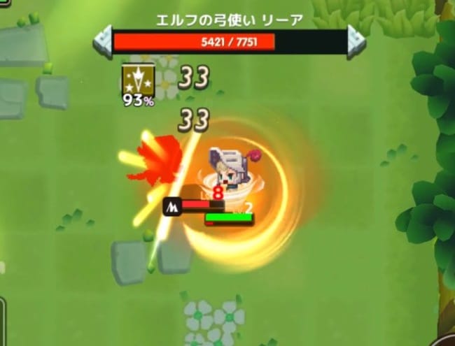 ガーディアンテイルズの戦闘